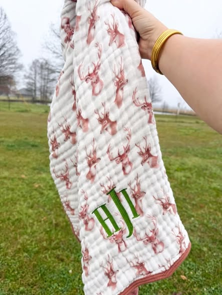 Deer Muslin Quilt PREORDER