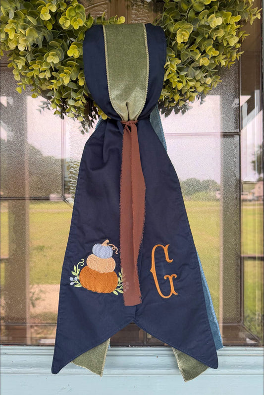 Fall Wreath Sash PREORDER