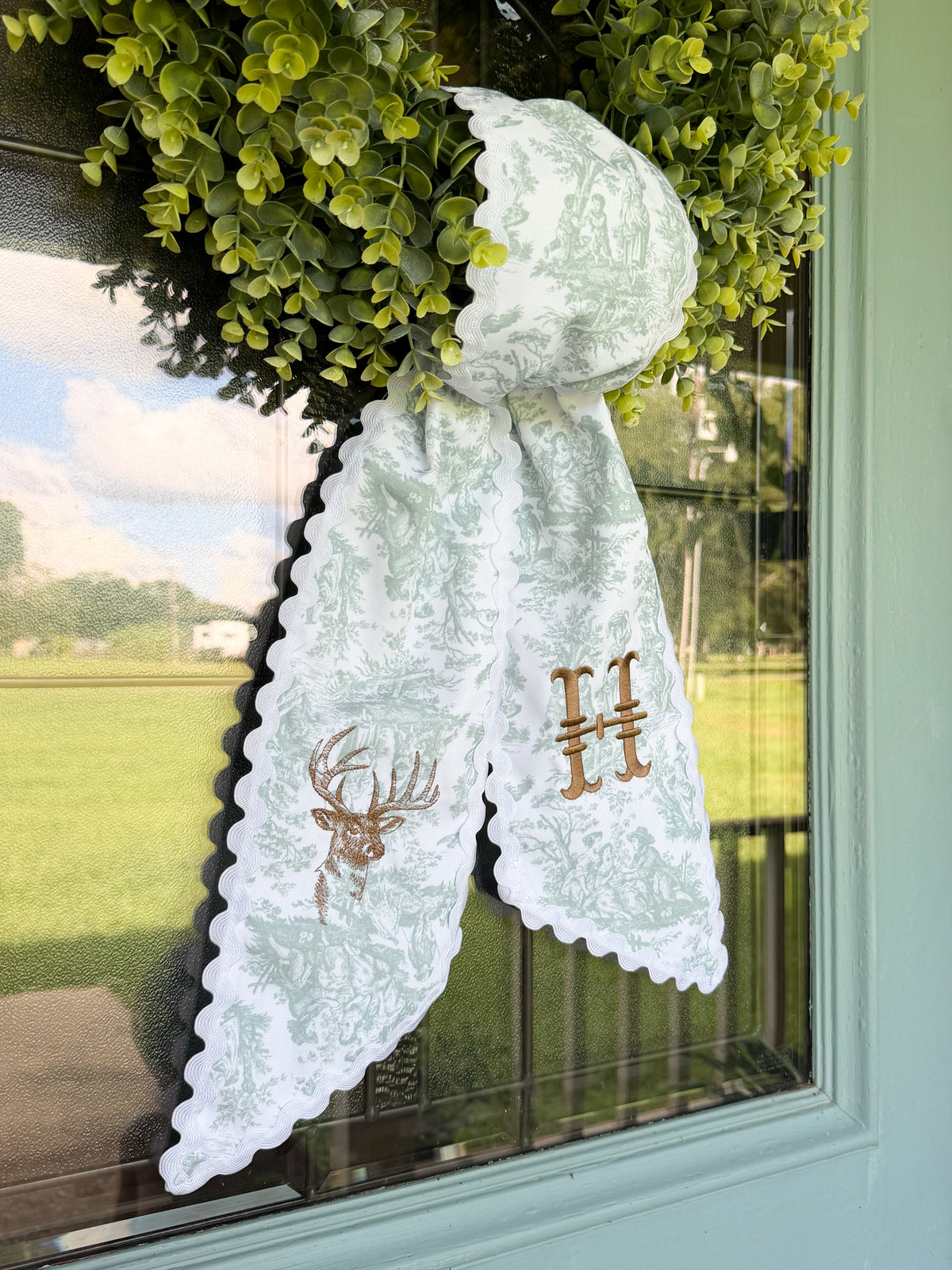 Buck Wreath Sash PREORDER