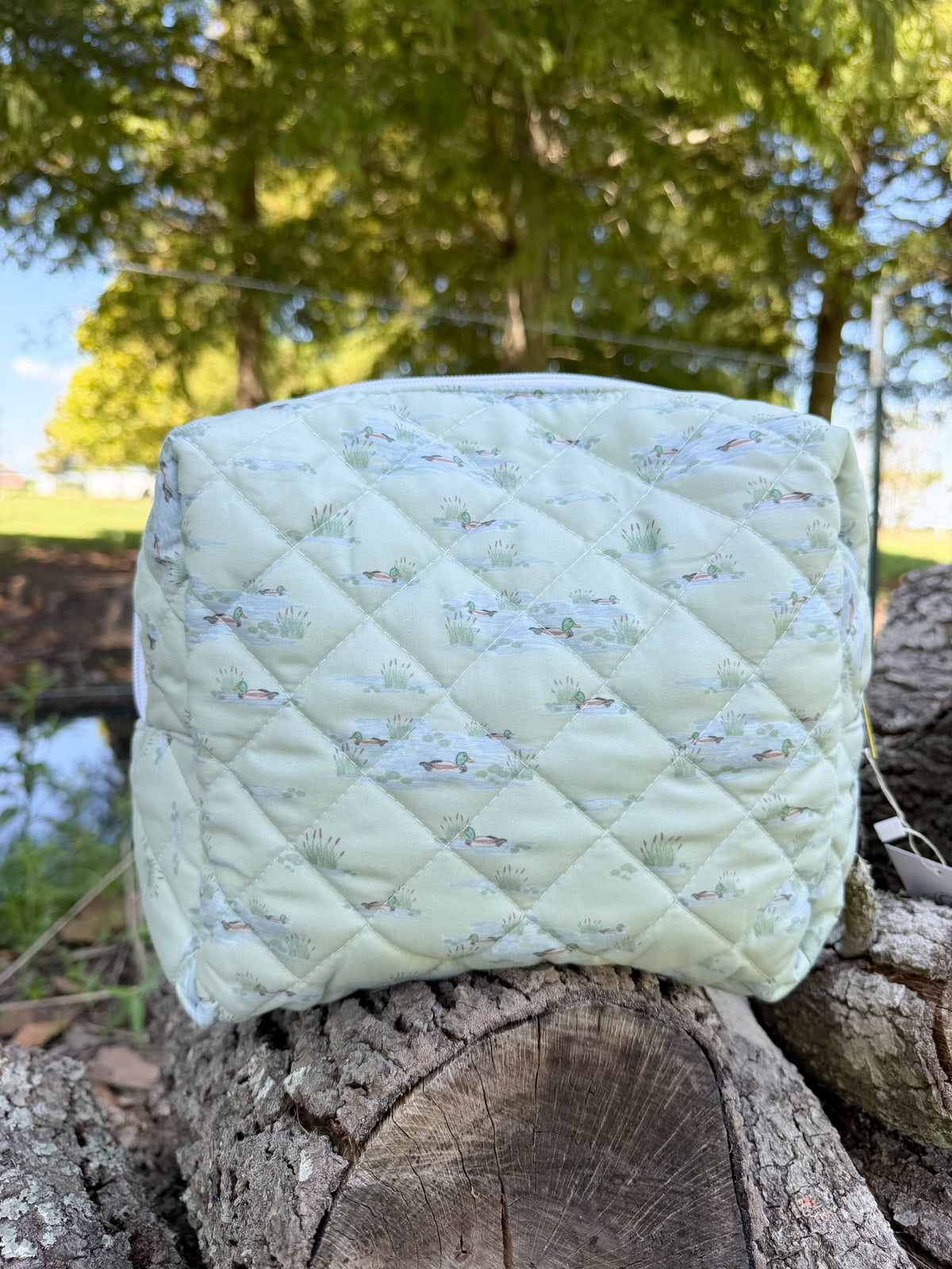 Mallard Quilted Travel Bag