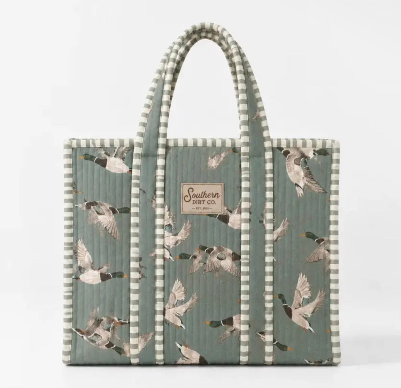 Quilted Mallard Tote PREORDER