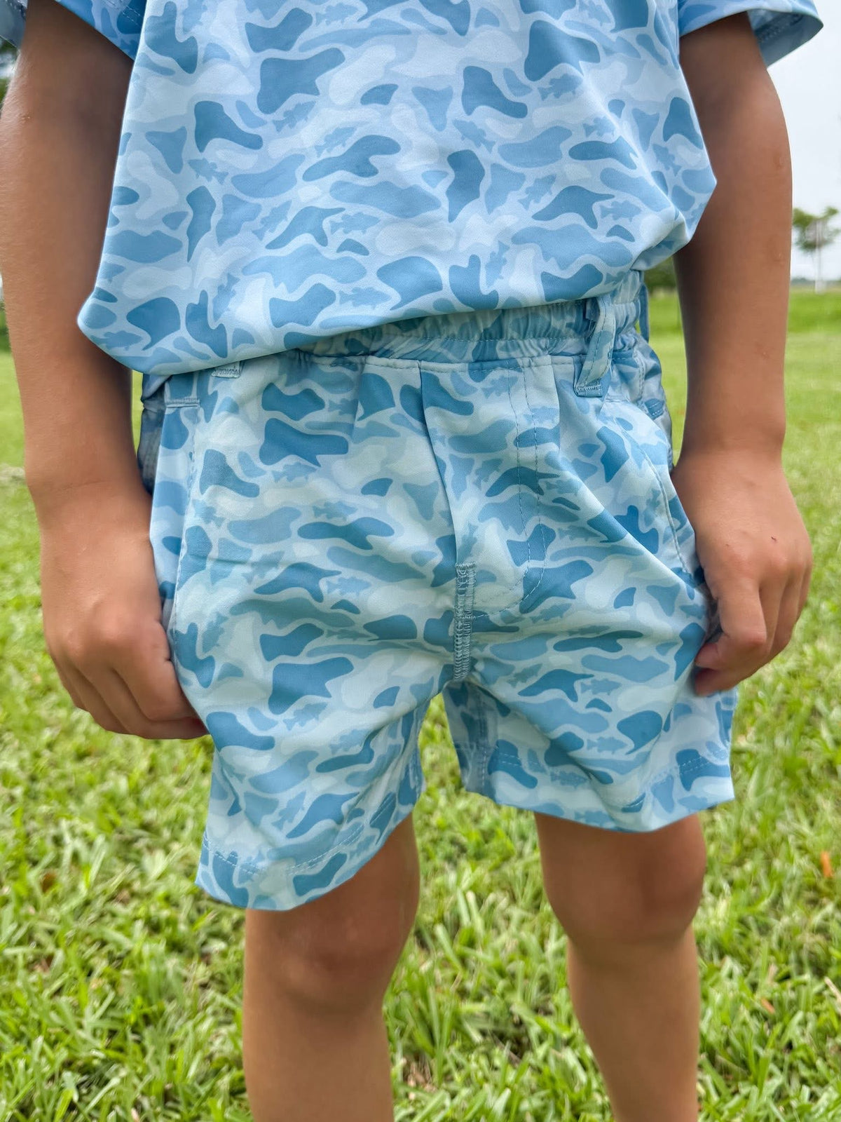 Saltwater Camo Shorts