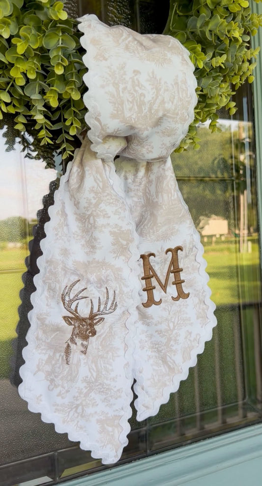 Buck Wreath Sash PREORDER